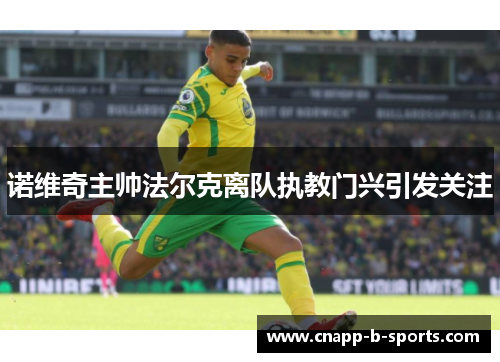 诺维奇主帅法尔克离队执教门兴引发关注 诺维奇主帅法尔克离队执教门兴引发关注